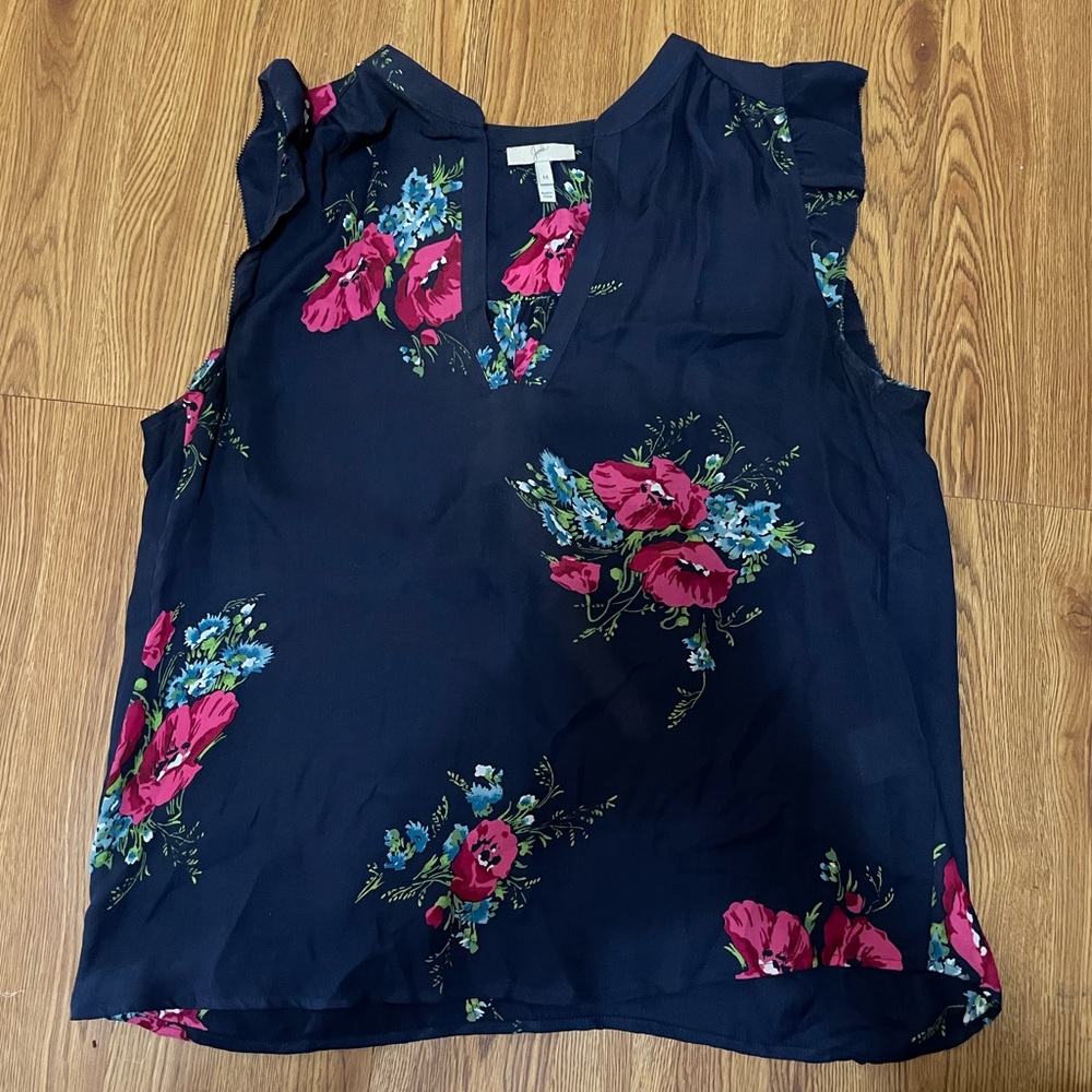 Joré Floral Sleeveless Blouse (Medium)